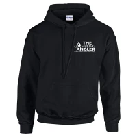 The Gambling Angler Hooded Sweatshirt- Black