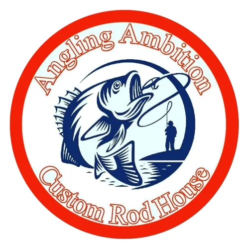 angling ambition custom rod house logo